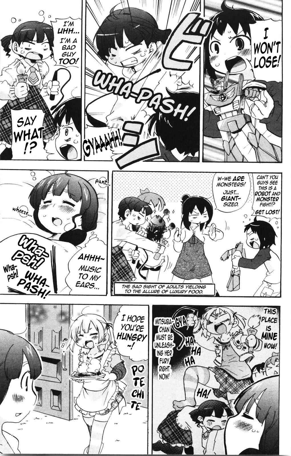 Mitsudomoe Chapter 165 page 7 - Chapter 165: Cook Wars! Shokugeki no Mitsuba