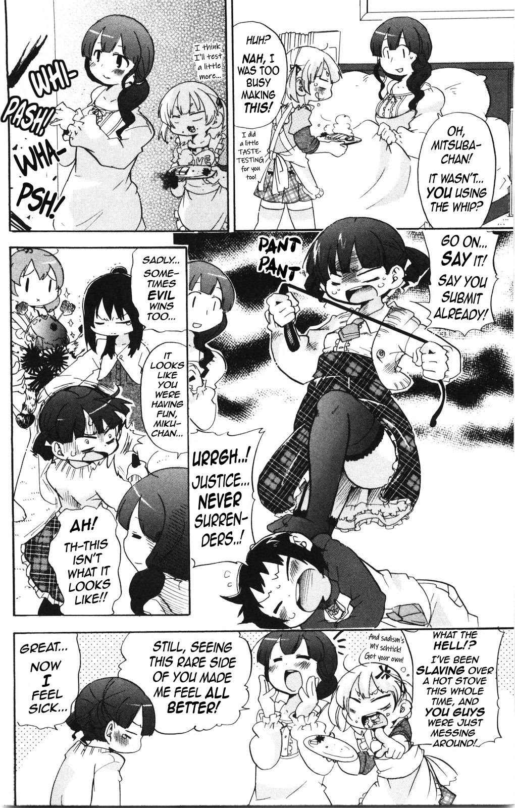 Mitsudomoe Chapter 165 page 8 - Chapter 165: Cook Wars! Shokugeki no Mitsuba