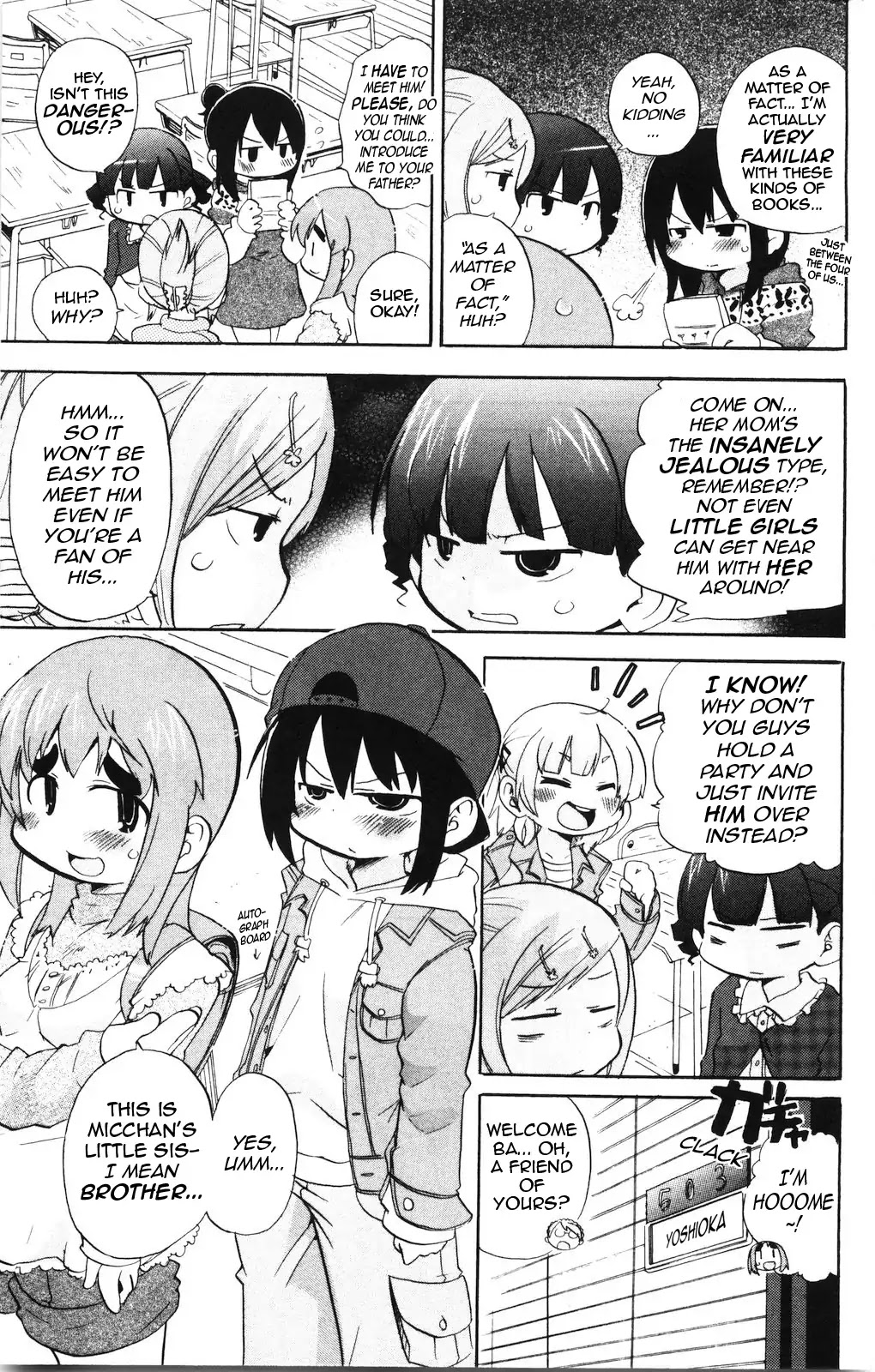 Mitsudomoe Chapter 166 page 3 - Chapter 166: As Lewd as it Gets