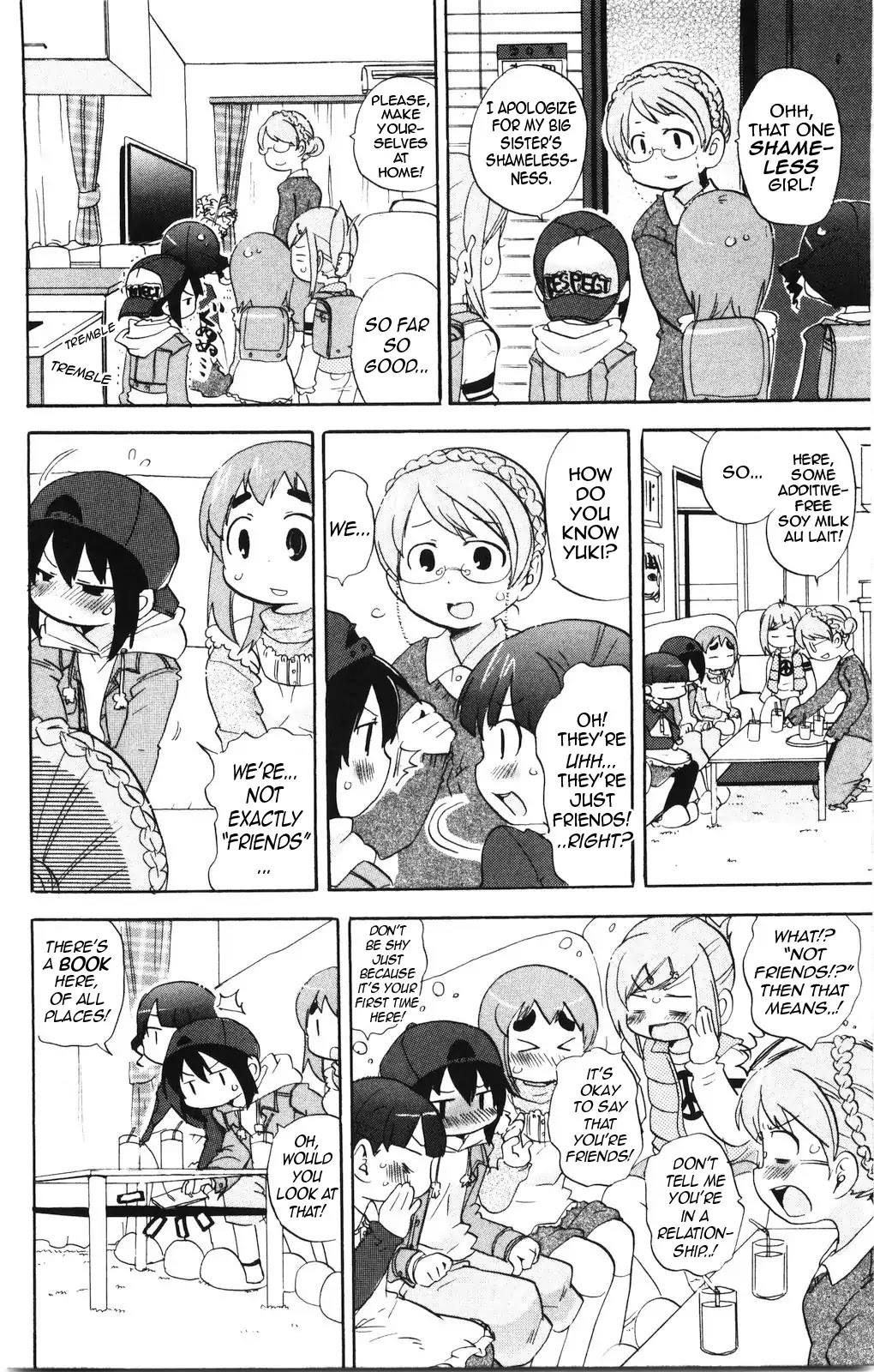 Mitsudomoe Chapter 166 page 4 - Chapter 166: As Lewd as it Gets