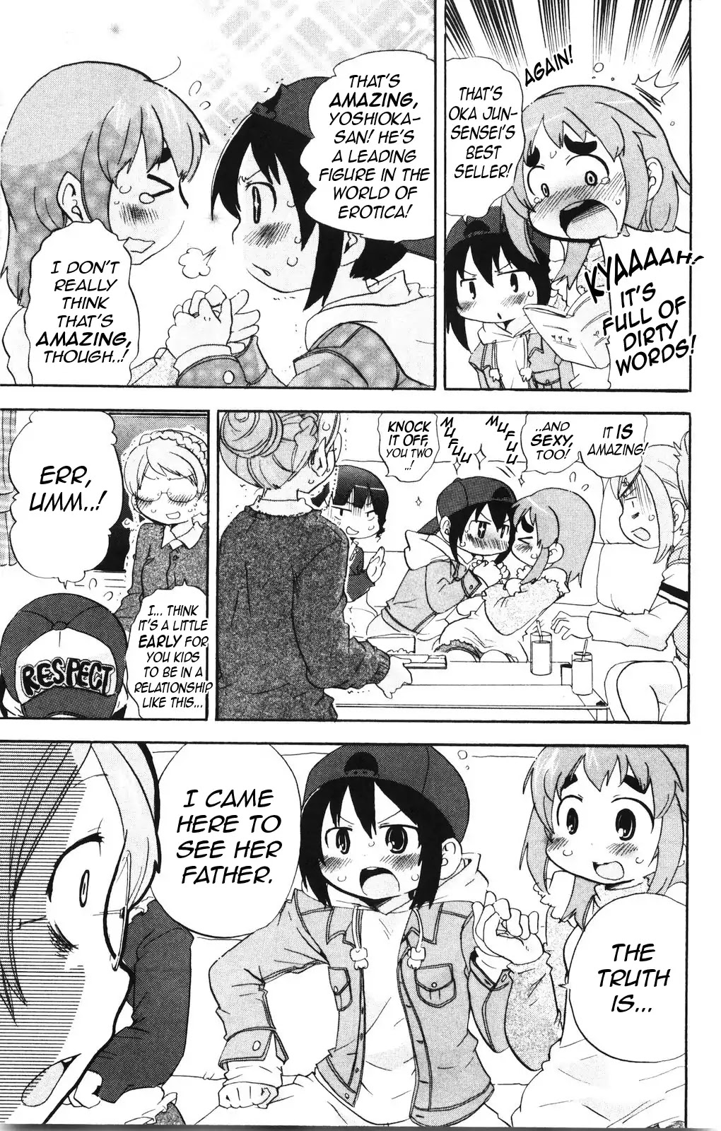 Mitsudomoe Chapter 166 page 5 - Chapter 166: As Lewd as it Gets