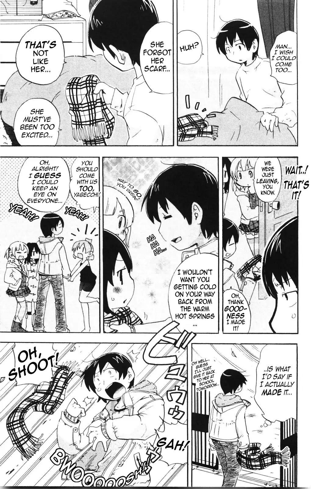 Mitsudomoe Chapter 168 page 3 - Chapter 168: Come to Papa!