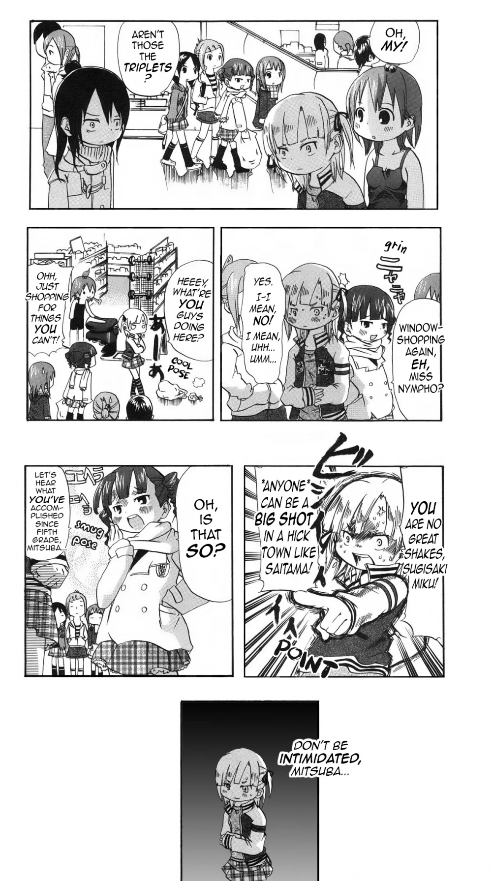 Mitsudomoe Chapter 169 page 10 - Chapter 169: A Chiba Brown Christmas
