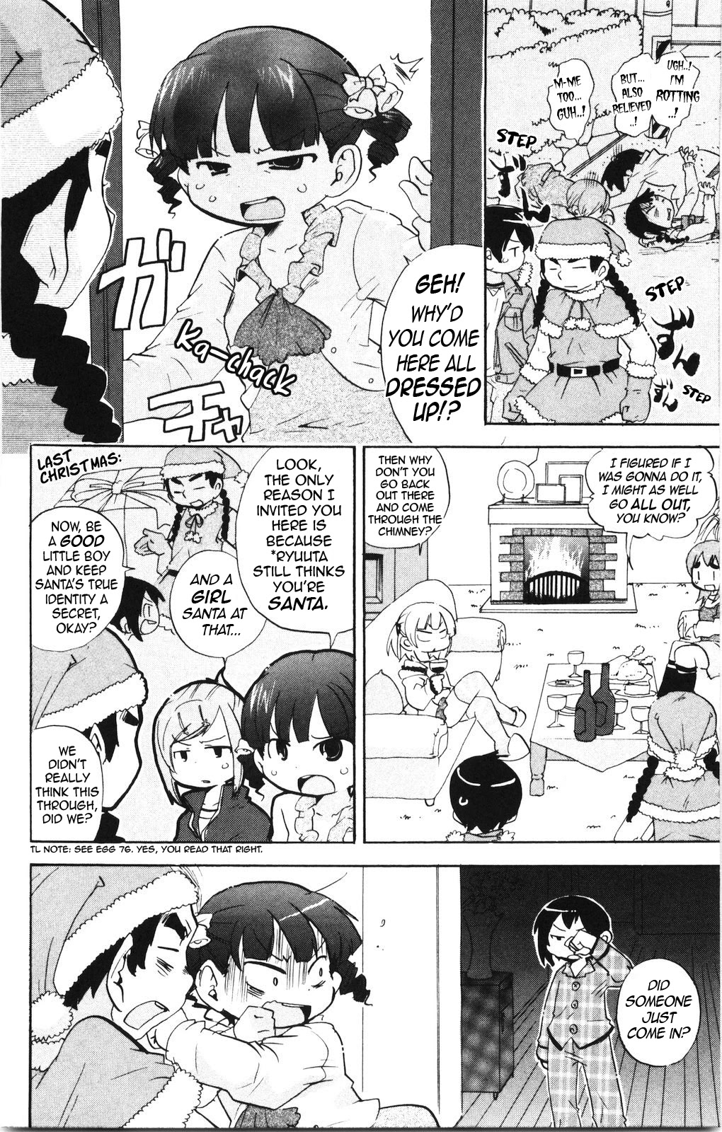 Mitsudomoe Chapter 169 page 3 - Chapter 169: A Chiba Brown Christmas