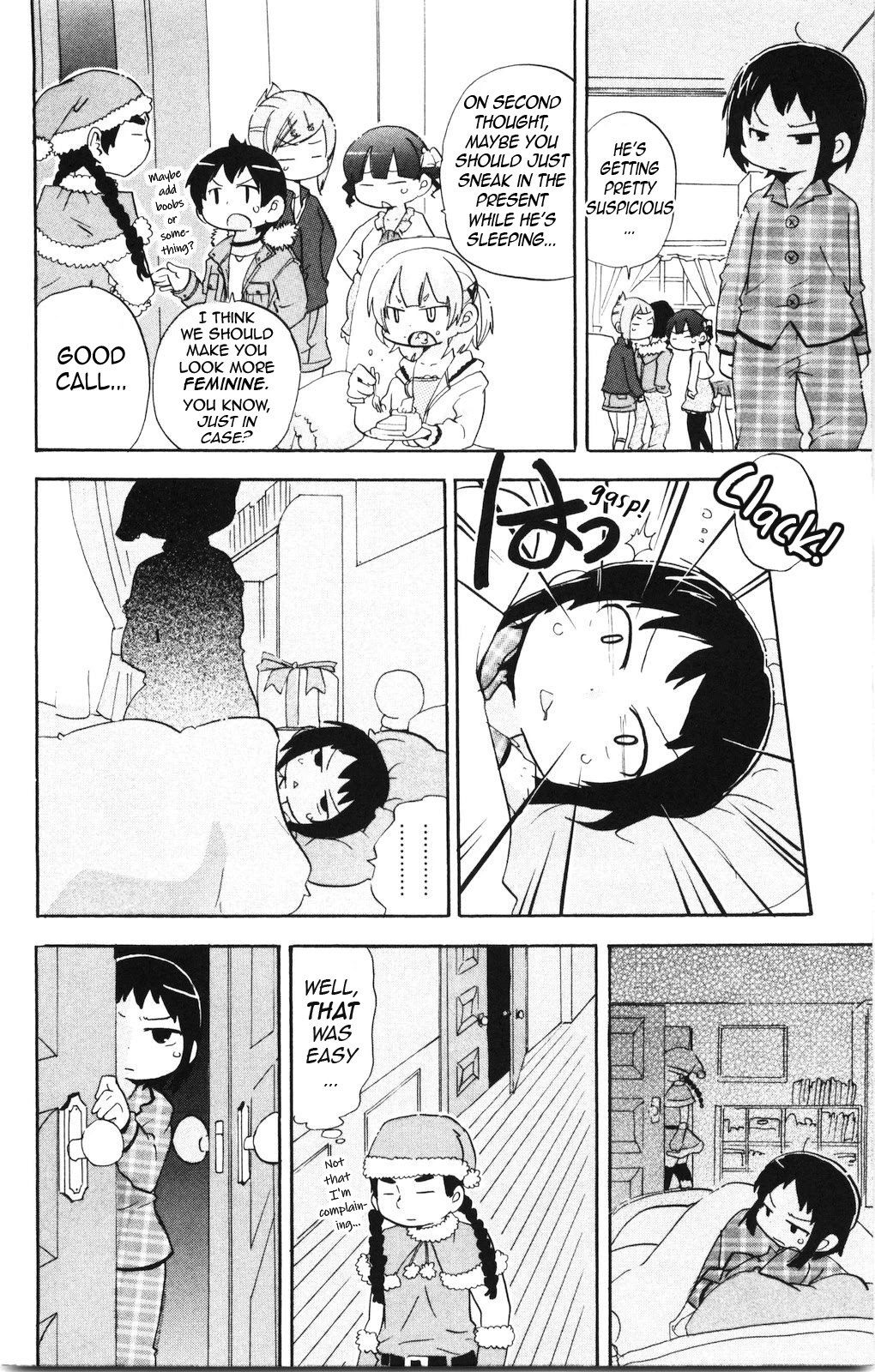Mitsudomoe Chapter 169 page 5 - Chapter 169: A Chiba Brown Christmas