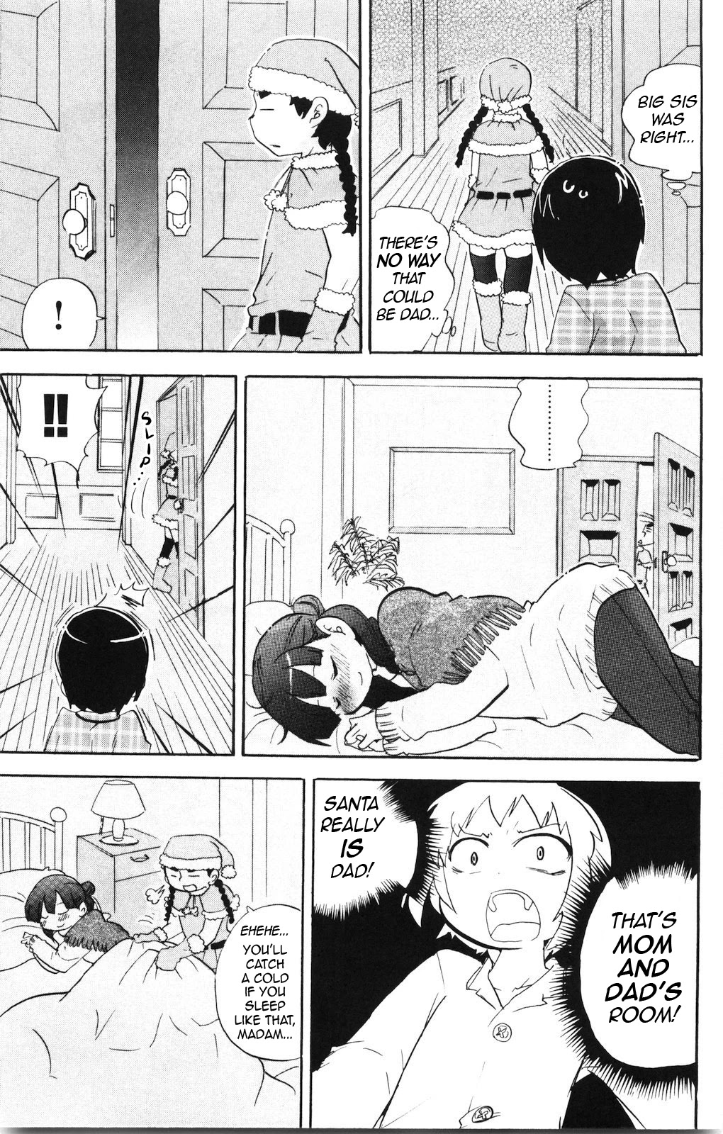 Mitsudomoe Chapter 169 page 6 - Chapter 169: A Chiba Brown Christmas