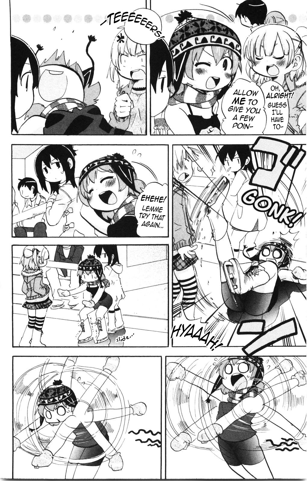 Mitsudomoe Chapter 171 page 2 - Chapter 171: Flurry!!! On Ice