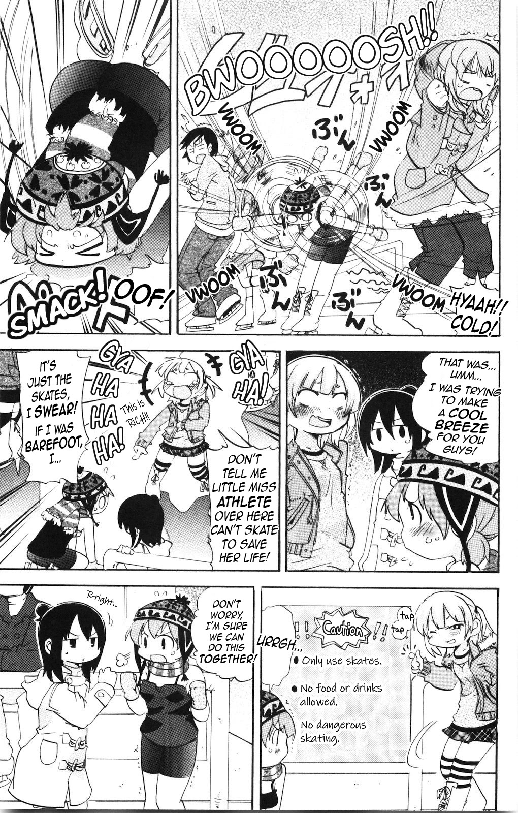 Mitsudomoe Chapter 171 page 3 - Chapter 171: Flurry!!! On Ice