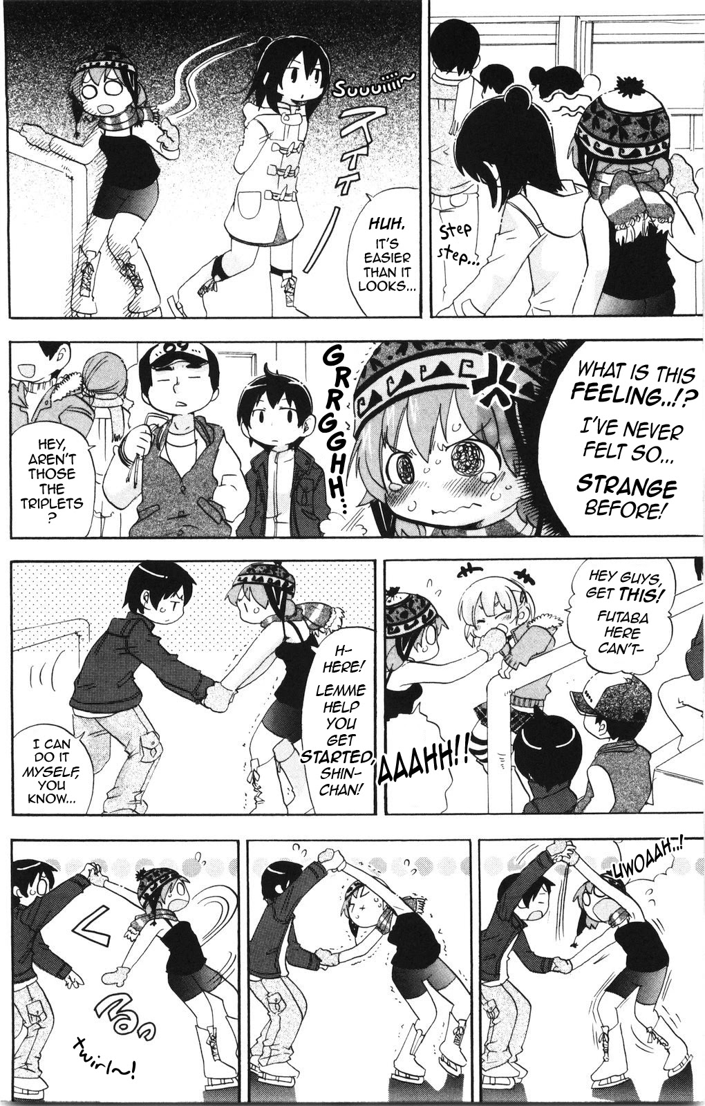 Mitsudomoe Chapter 171 page 4 - Chapter 171: Flurry!!! On Ice