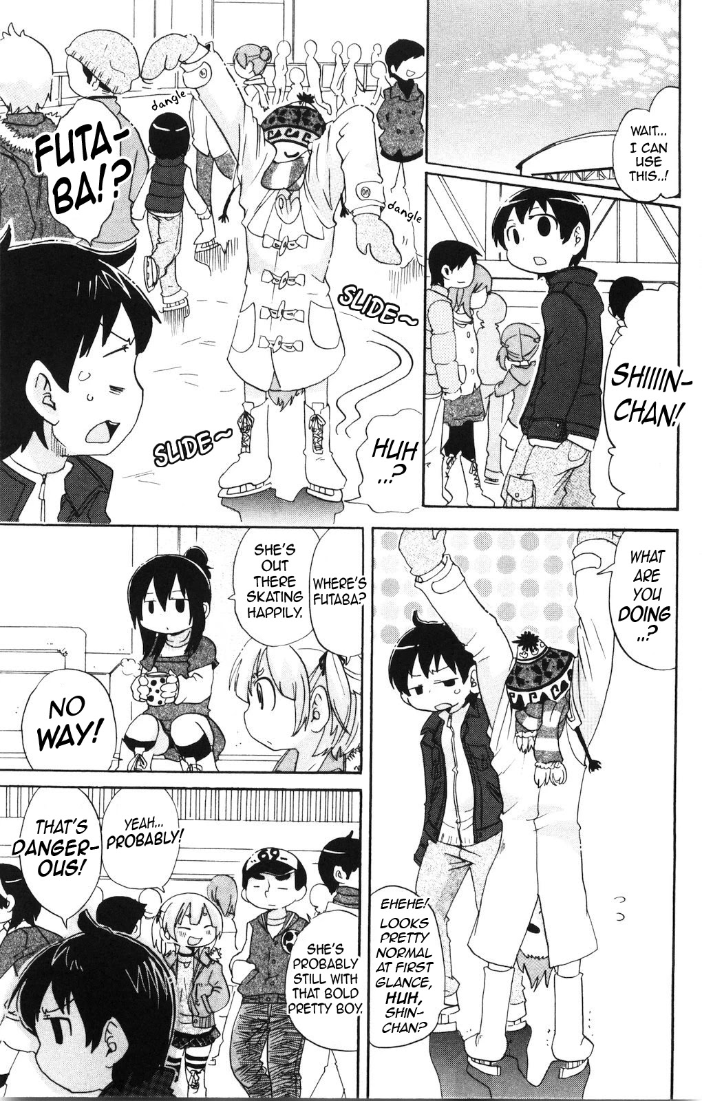 Mitsudomoe Chapter 171 page 7 - Chapter 171: Flurry!!! On Ice