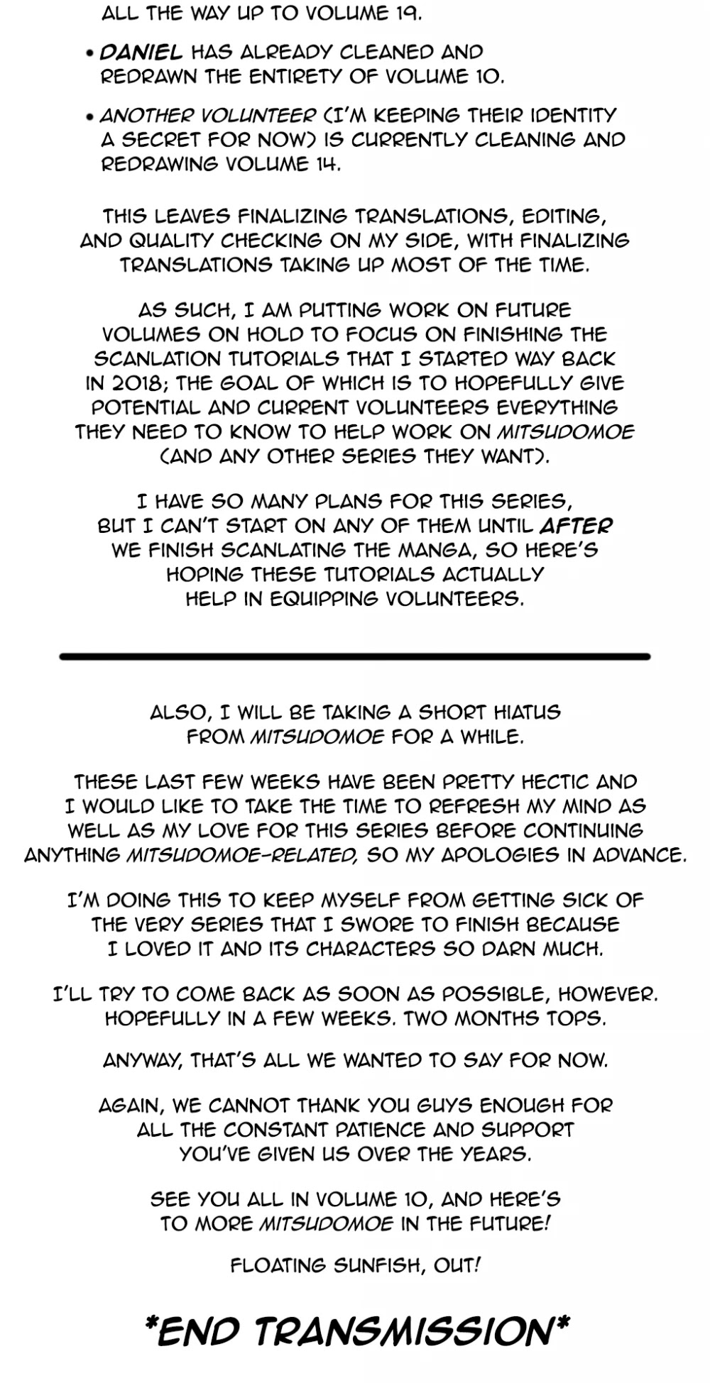 Mitsudomoe Chapter 172 page 19 - Chapter 172: The 30-Year-Old Virgin