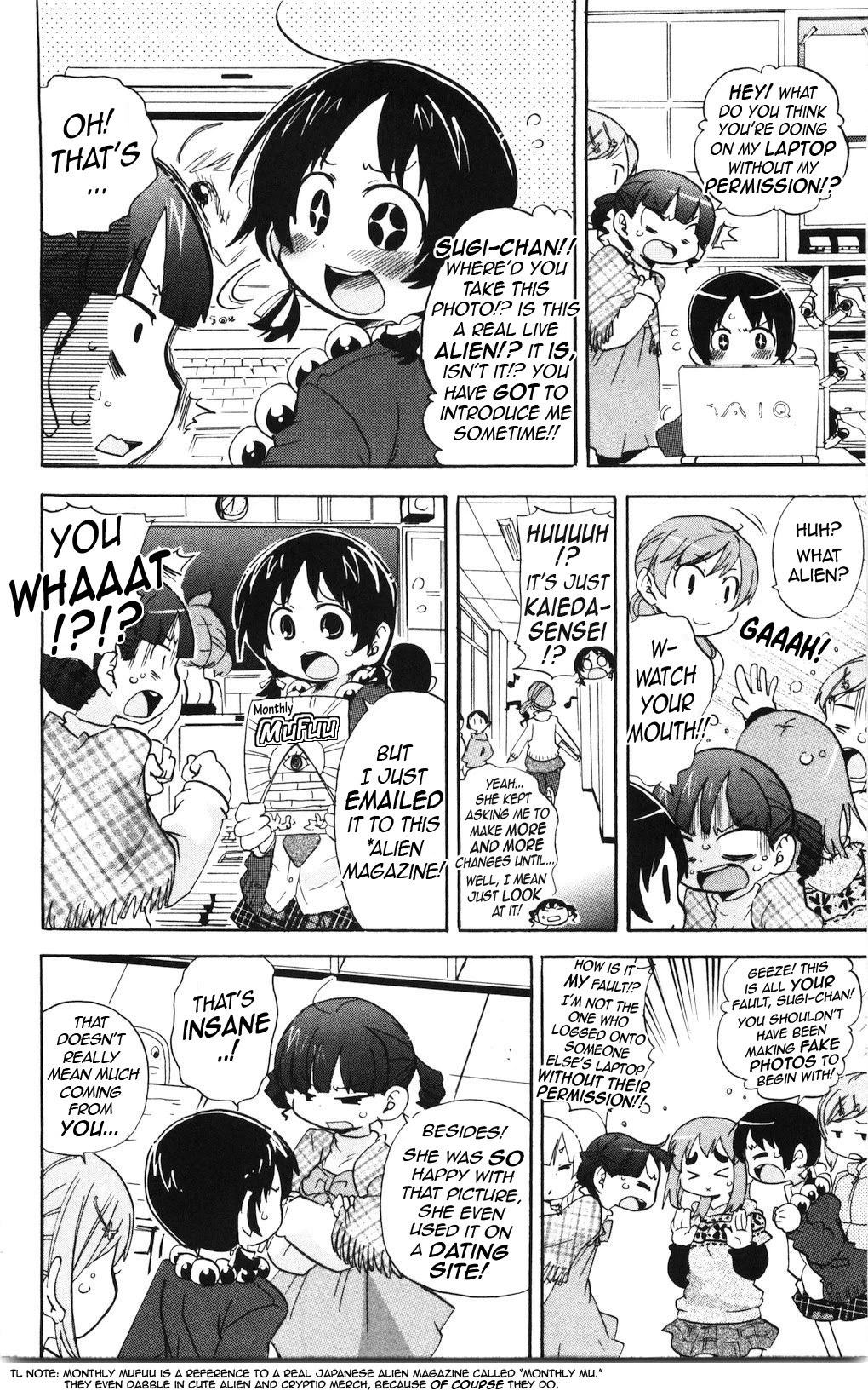 Mitsudomoe Chapter 172 page 4 - Chapter 172: The 30-Year-Old Virgin