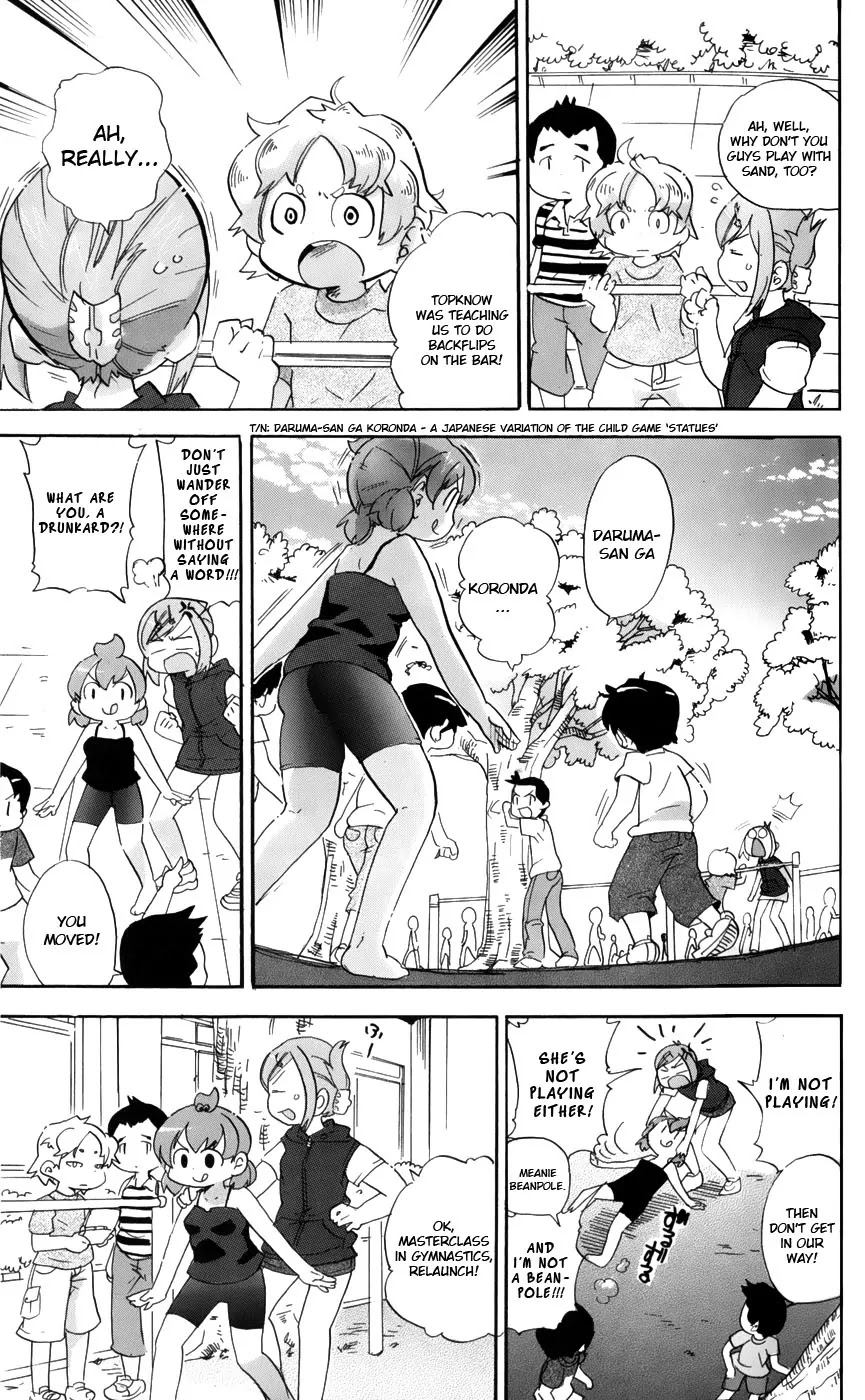 Mitsudomoe Chapter 192 page 9 - Chapter 192: Wandering Girl