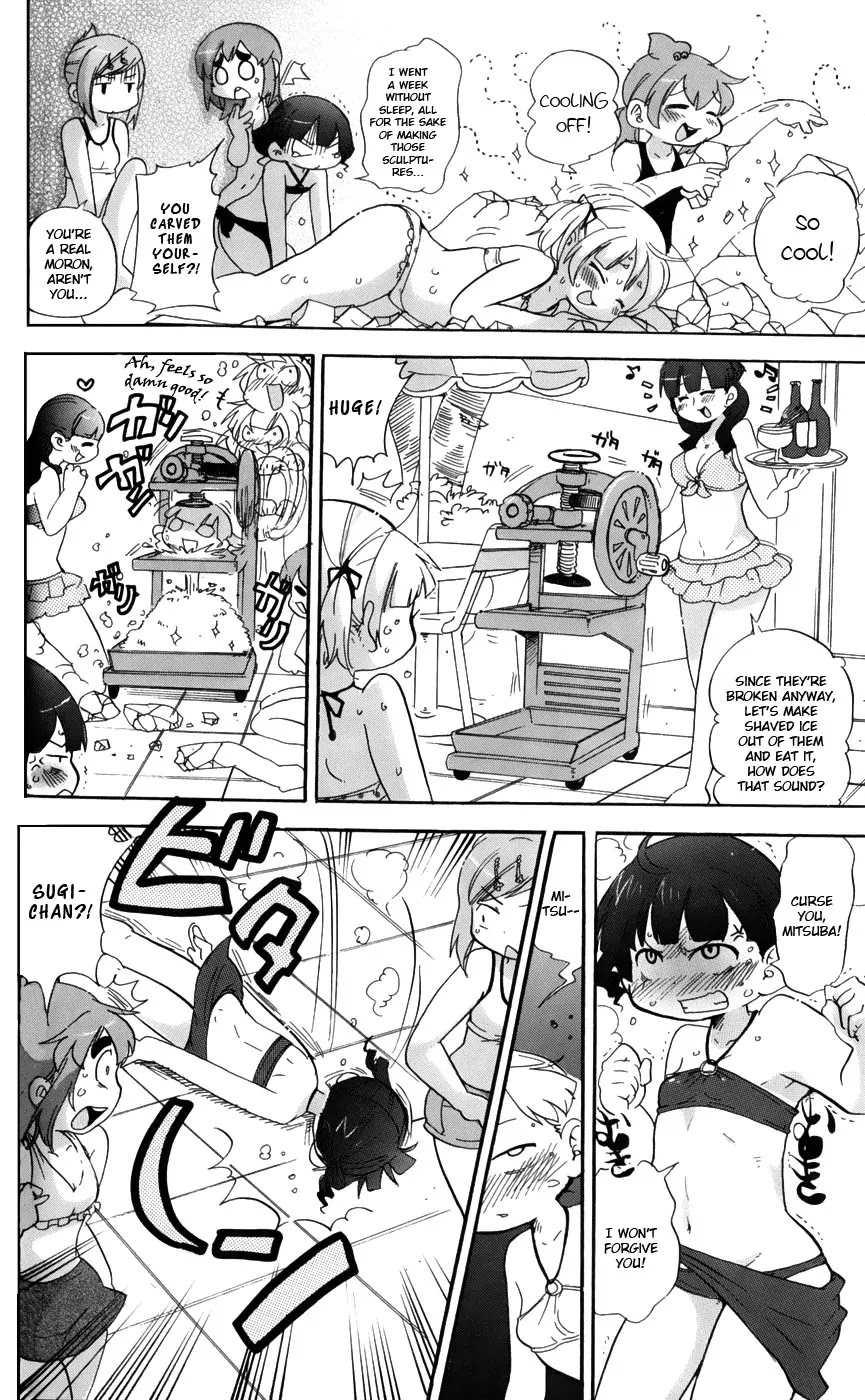 Mitsudomoe Chapter 193 page 4 - Chapter 193: Self-deprication In Ice