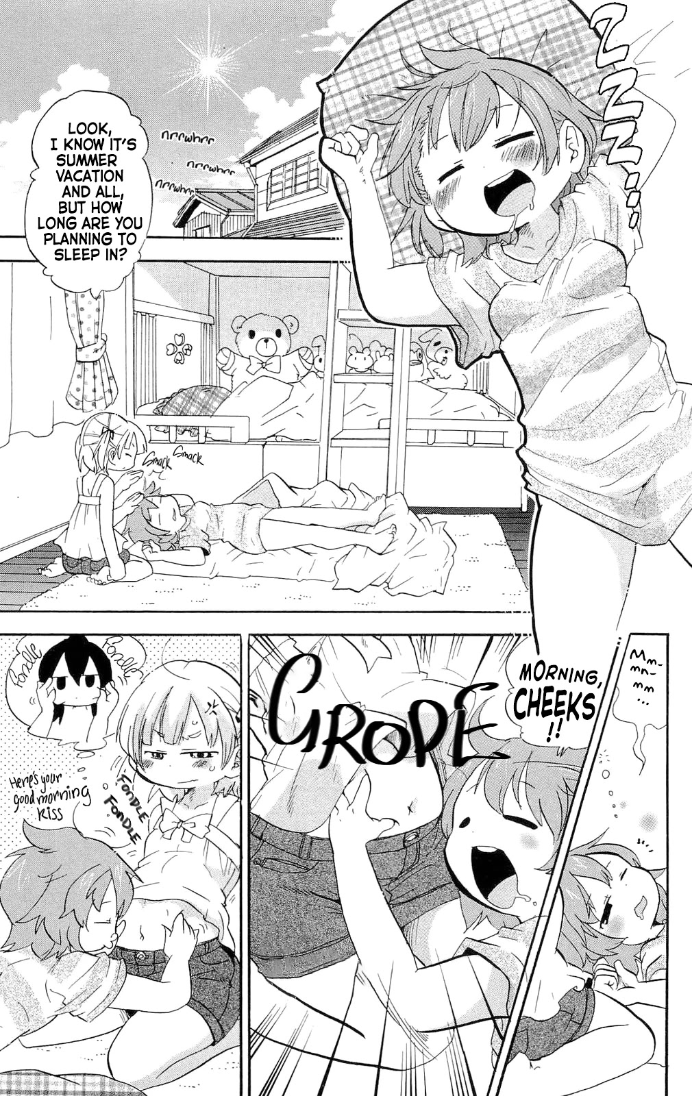 Mitsudomoe Chapter 196 page 2 - Chapter 196: A Summer's Day In 2010