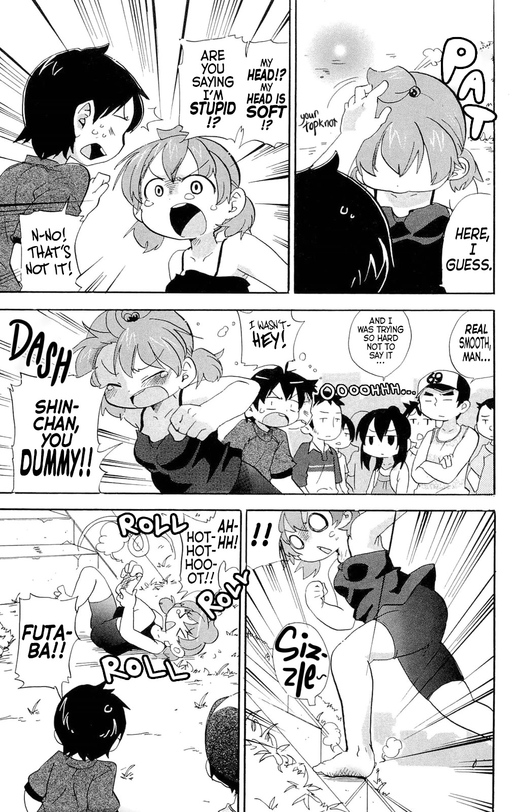 Mitsudomoe Chapter 196 page 8 - Chapter 196: A Summer's Day In 2010