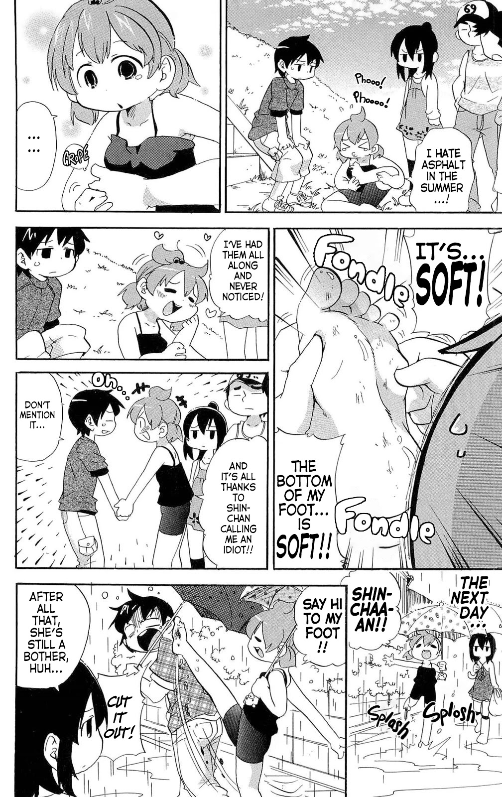 Mitsudomoe Chapter 196 page 9 - Chapter 196: A Summer's Day In 2010