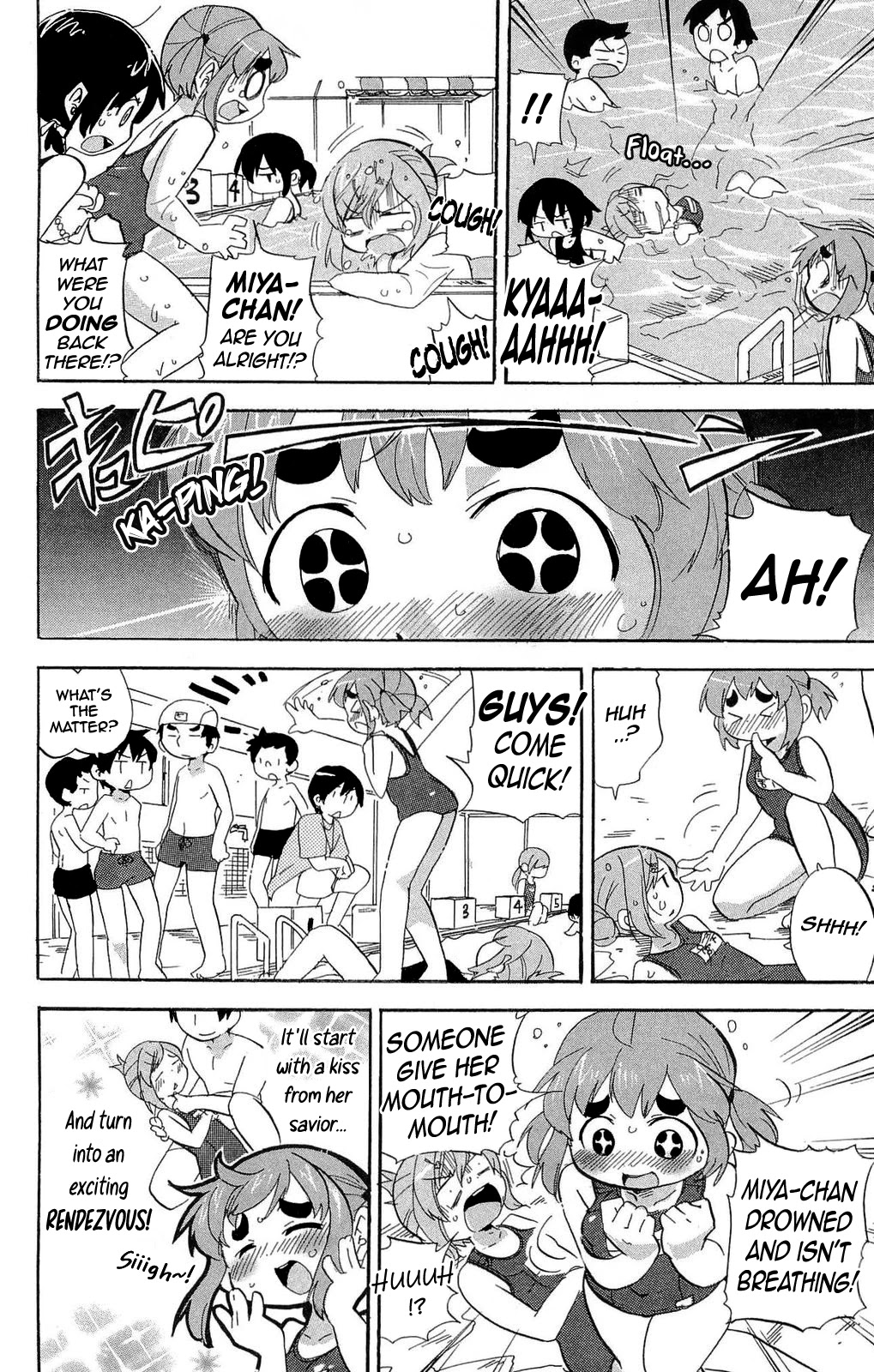 Mitsudomoe Chapter 201 page 4 - Chapter 201: First Fling