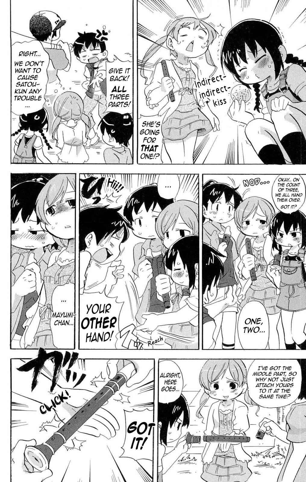 Mitsudomoe Chapter 202 page 4 - Chapter 202: The Tried Piper of Hamelin