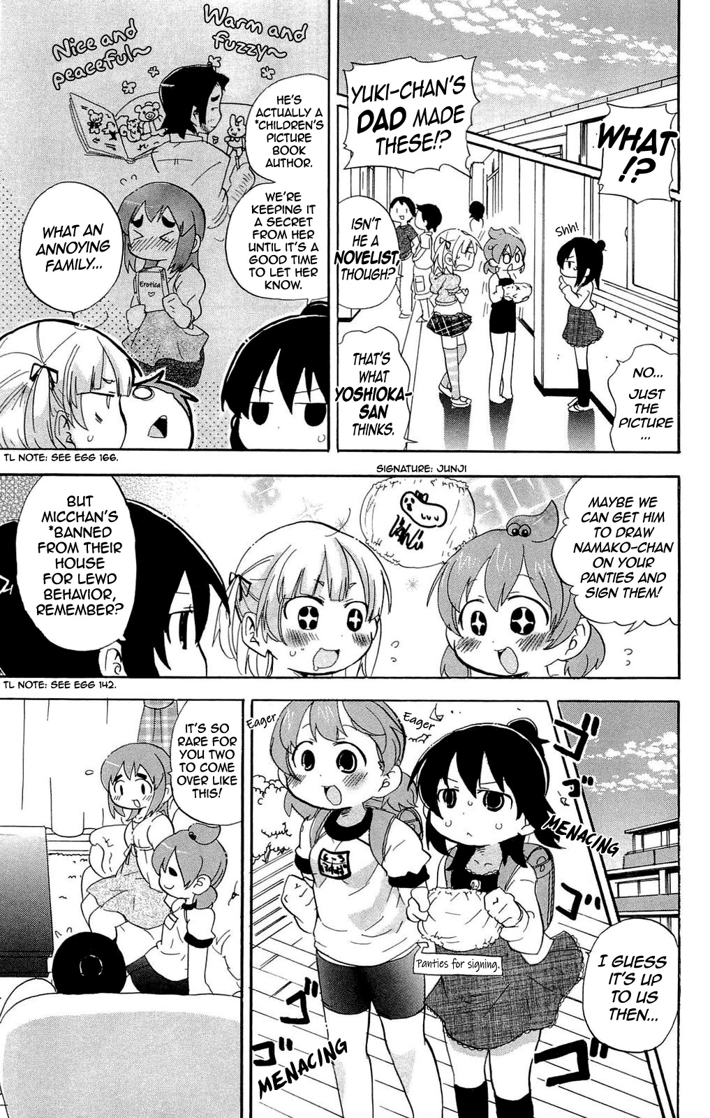 Mitsudomoe Chapter 203 page 3 - Chapter 203: Chibi Namako-chan