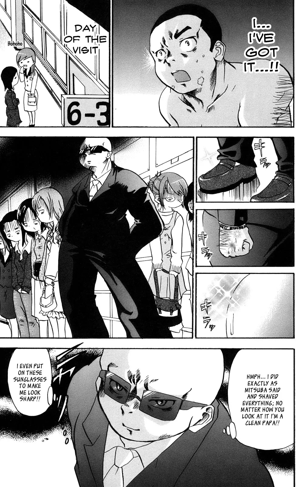 Mitsudomoe Chapter 21 page 5 - Chapter 21: Beard and Huge Boobs
