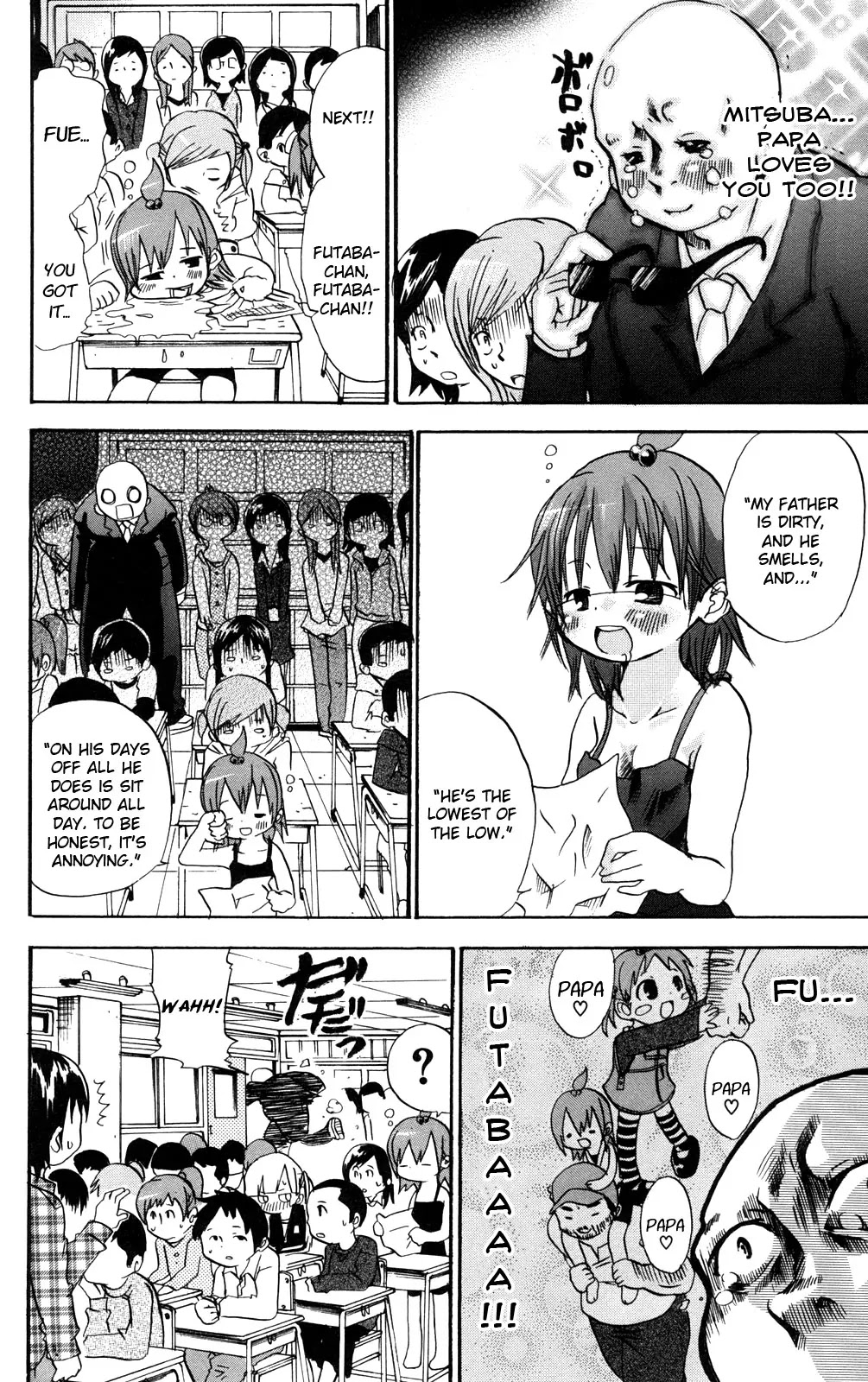 Mitsudomoe Chapter 21 page 8 - Chapter 21: Beard and Huge Boobs