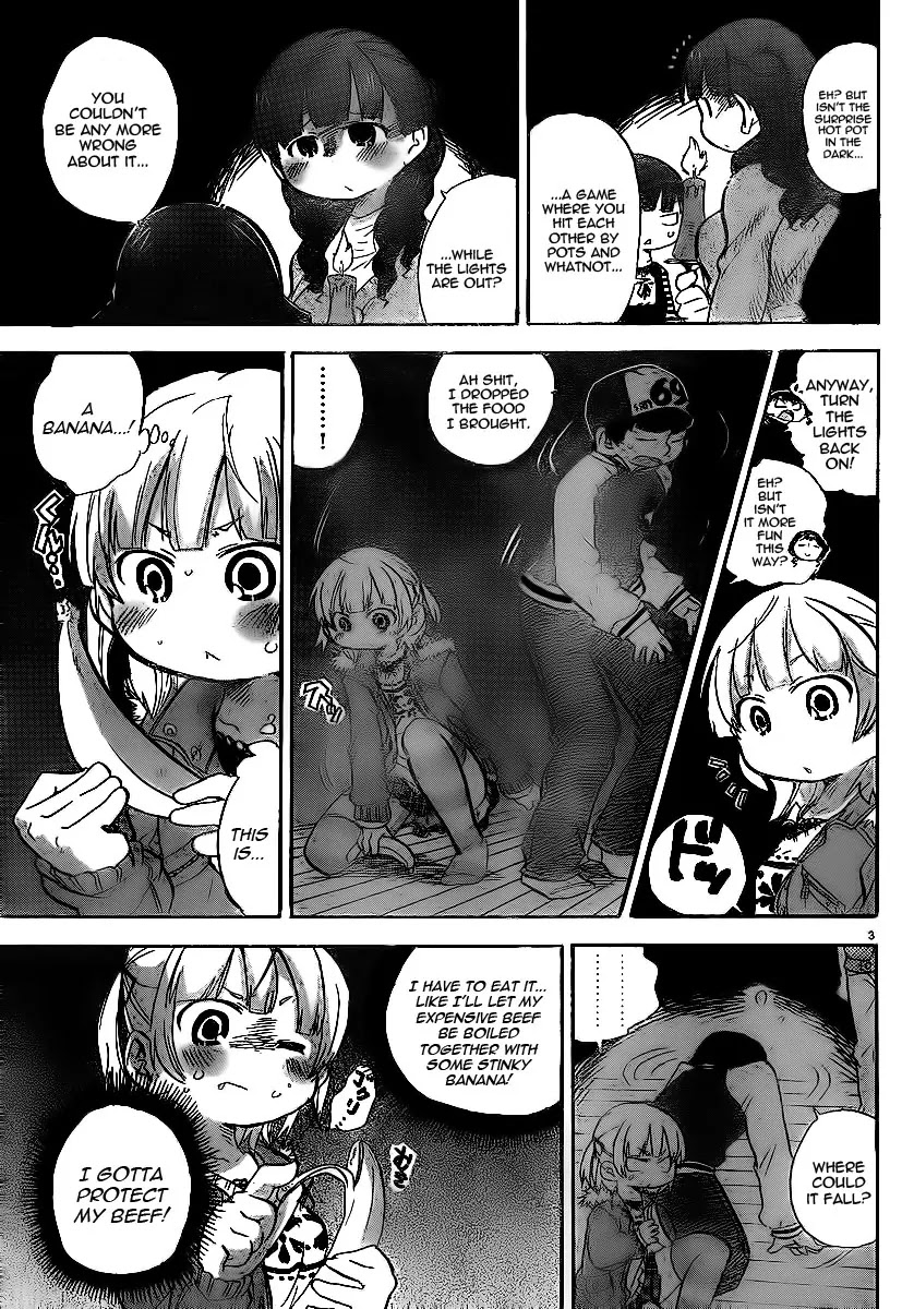 Mitsudomoe Chapter 212 page 7 - Chapter 212 : Not Before the Meat is Served