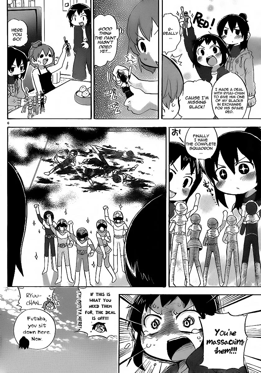 Mitsudomoe Chapter 213 page 6 - Chapter 213 : Maid in Black