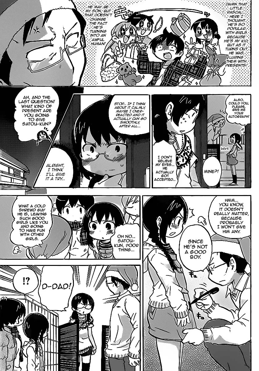 Mitsudomoe Chapter 214 page 7 - Chapter 214: Santa Comes Through the Front Door