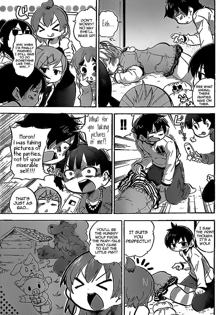 Mitsudomoe Chapter 215 page 7 - Chapter 215: What a Game