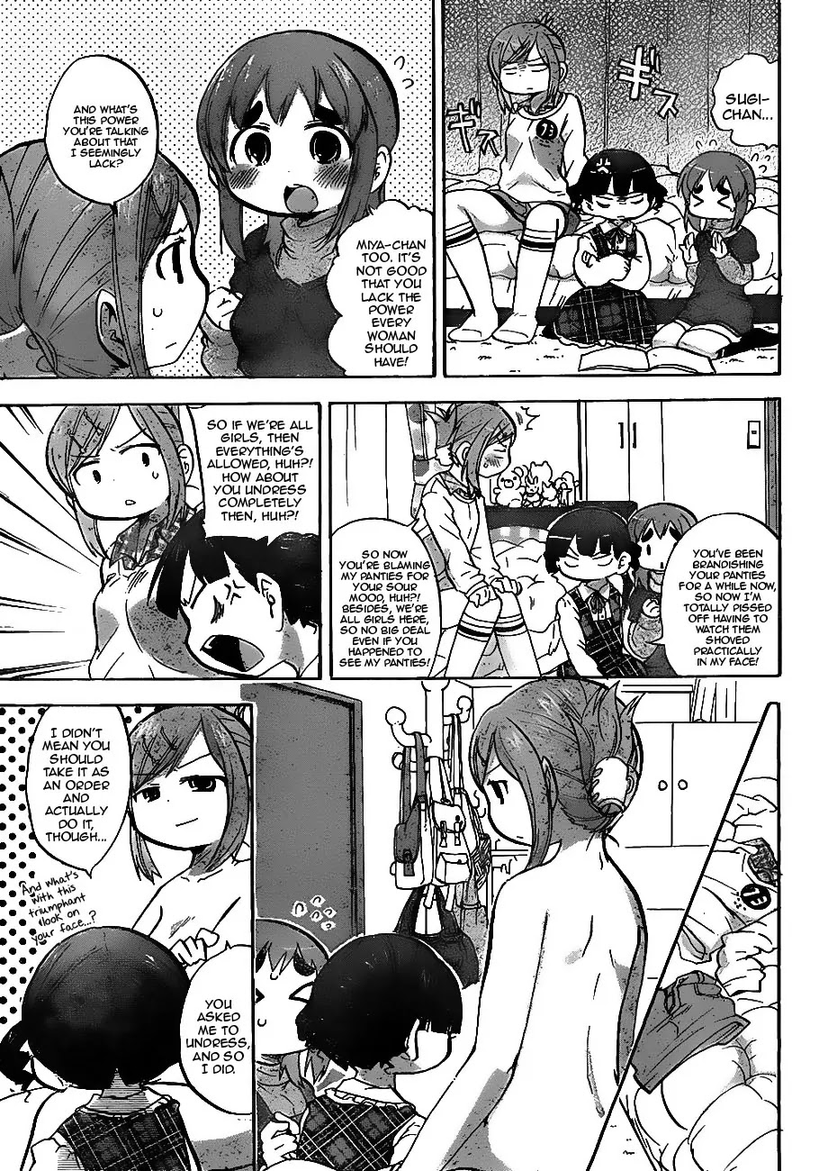 Mitsudomoe Chapter 218 page 3 - Chapter 218: Best Girlfriends' Gathering