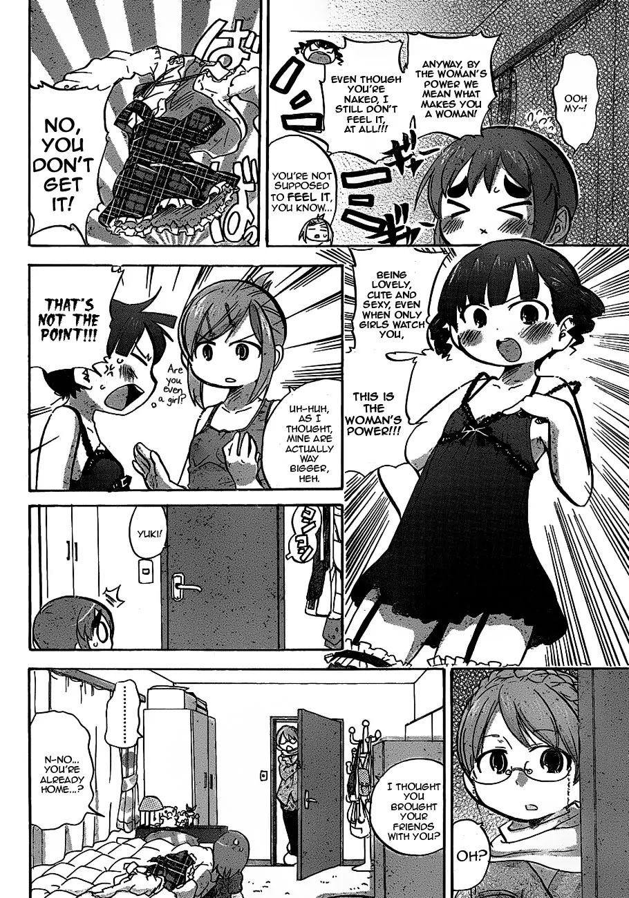Mitsudomoe Chapter 218 page 4 - Chapter 218: Best Girlfriends' Gathering