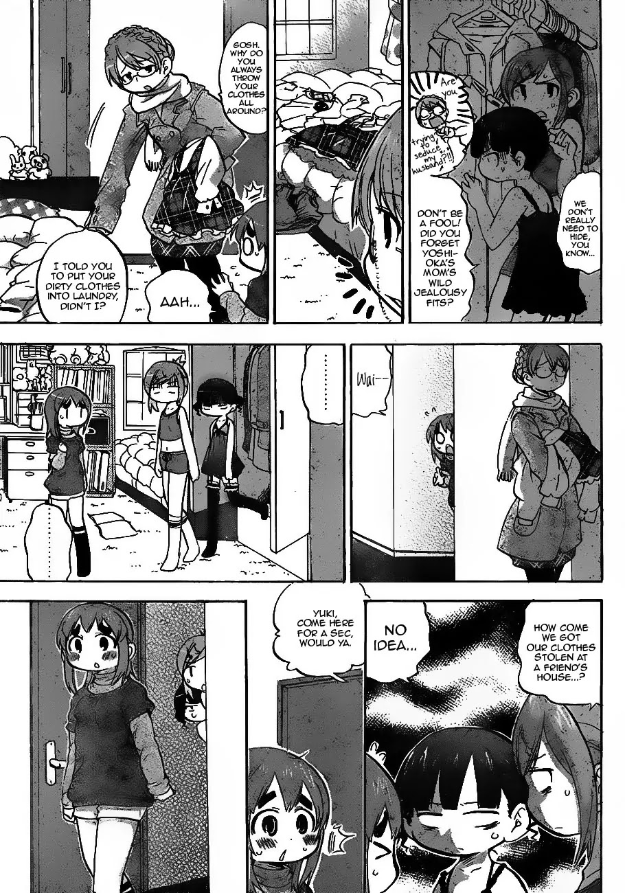Mitsudomoe Chapter 218 page 5 - Chapter 218: Best Girlfriends' Gathering