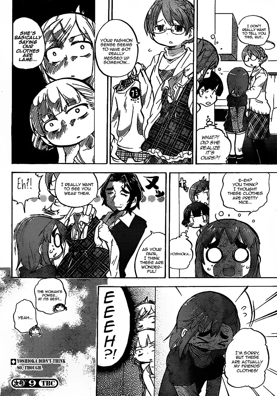 Mitsudomoe Chapter 218 page 6 - Chapter 218: Best Girlfriends' Gathering