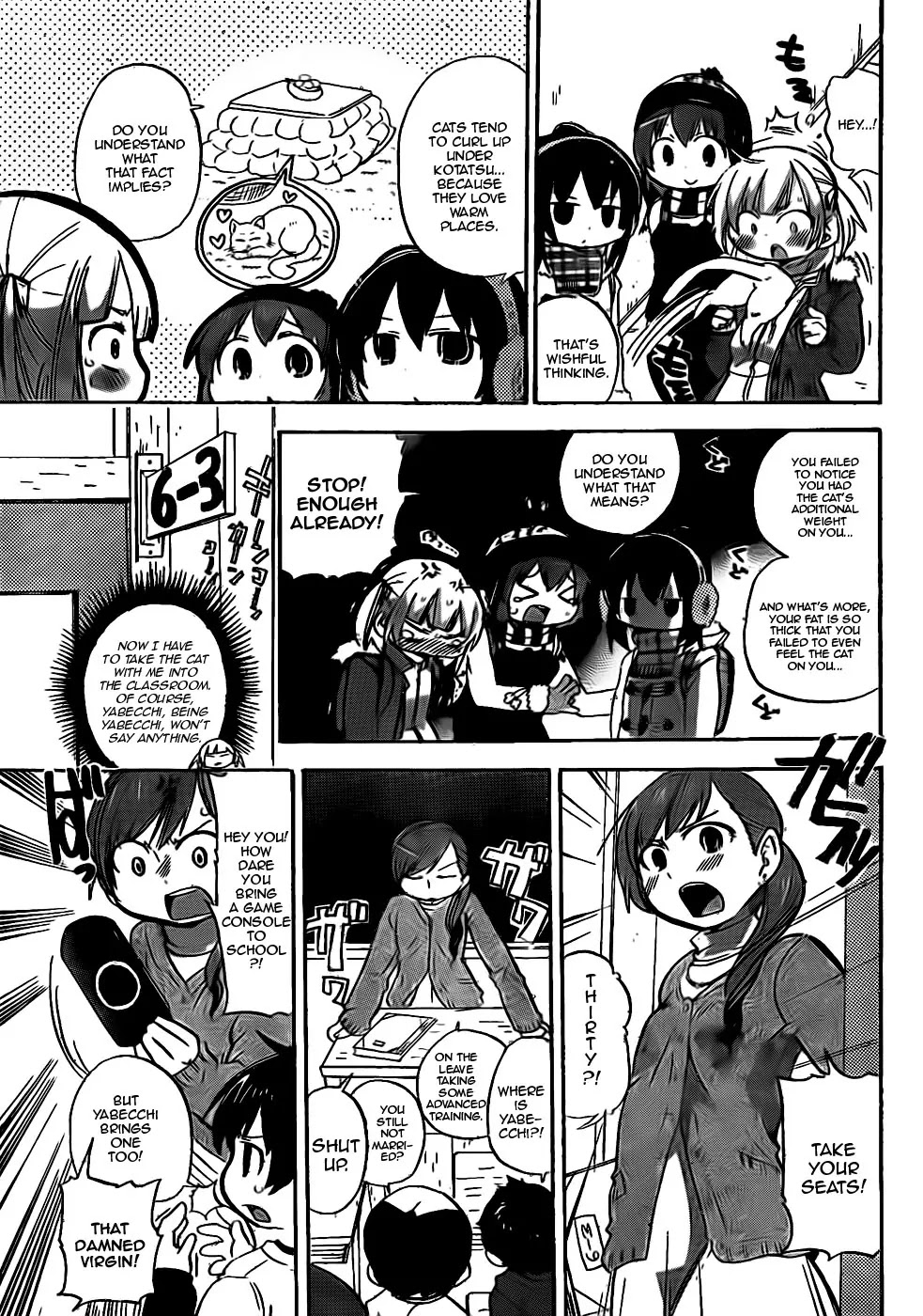 Mitsudomoe Chapter 219 page 3 - Chapter 219: Kai Neko Overrun