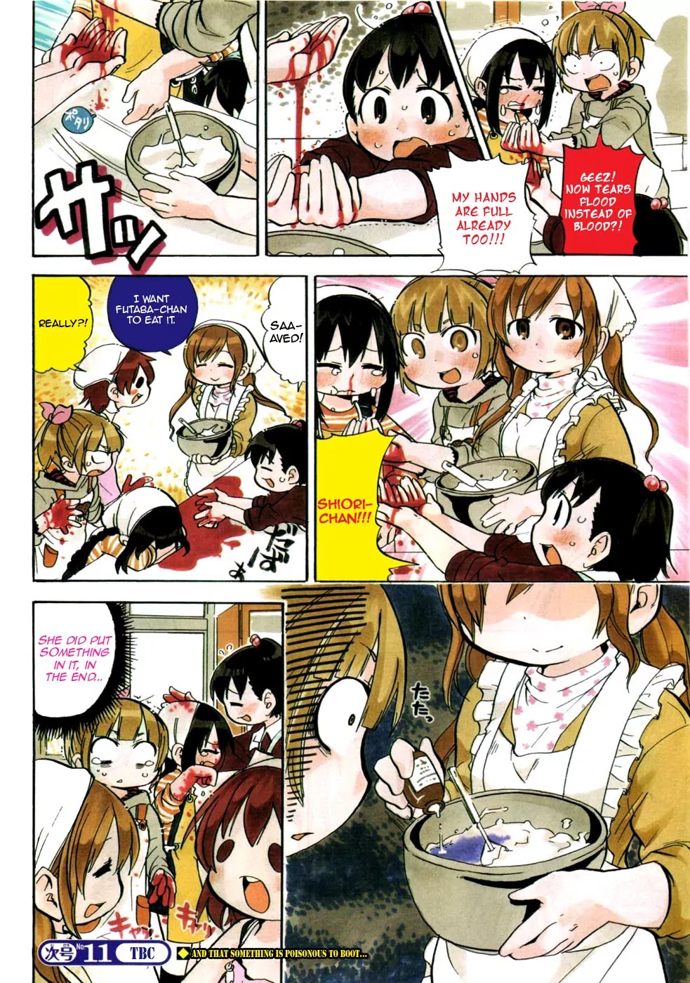 Mitsudomoe Chapter 220 page 7 - Chapter 220: Mixing Days