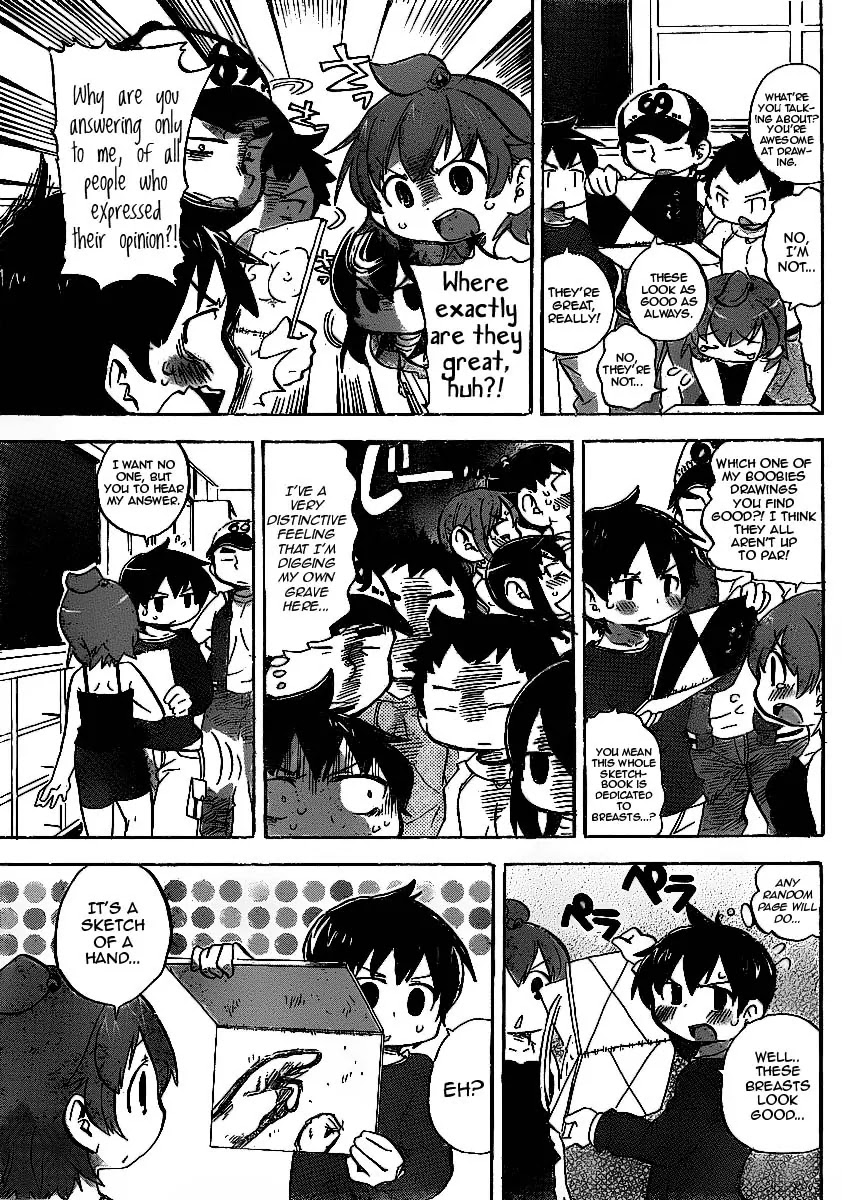 Mitsudomoe Chapter 222 page 3 - Chapter 222: Futaba's Studio