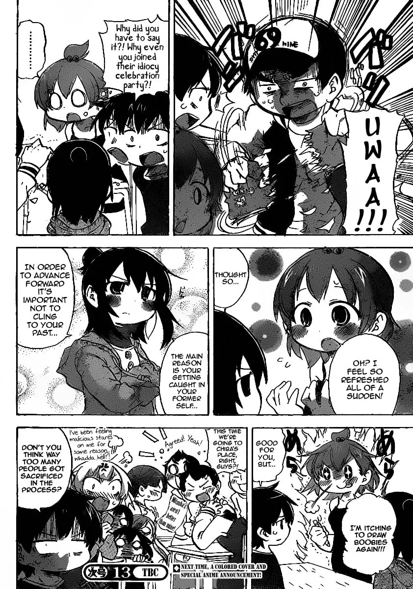 Mitsudomoe Chapter 222 page 8 - Chapter 222: Futaba's Studio