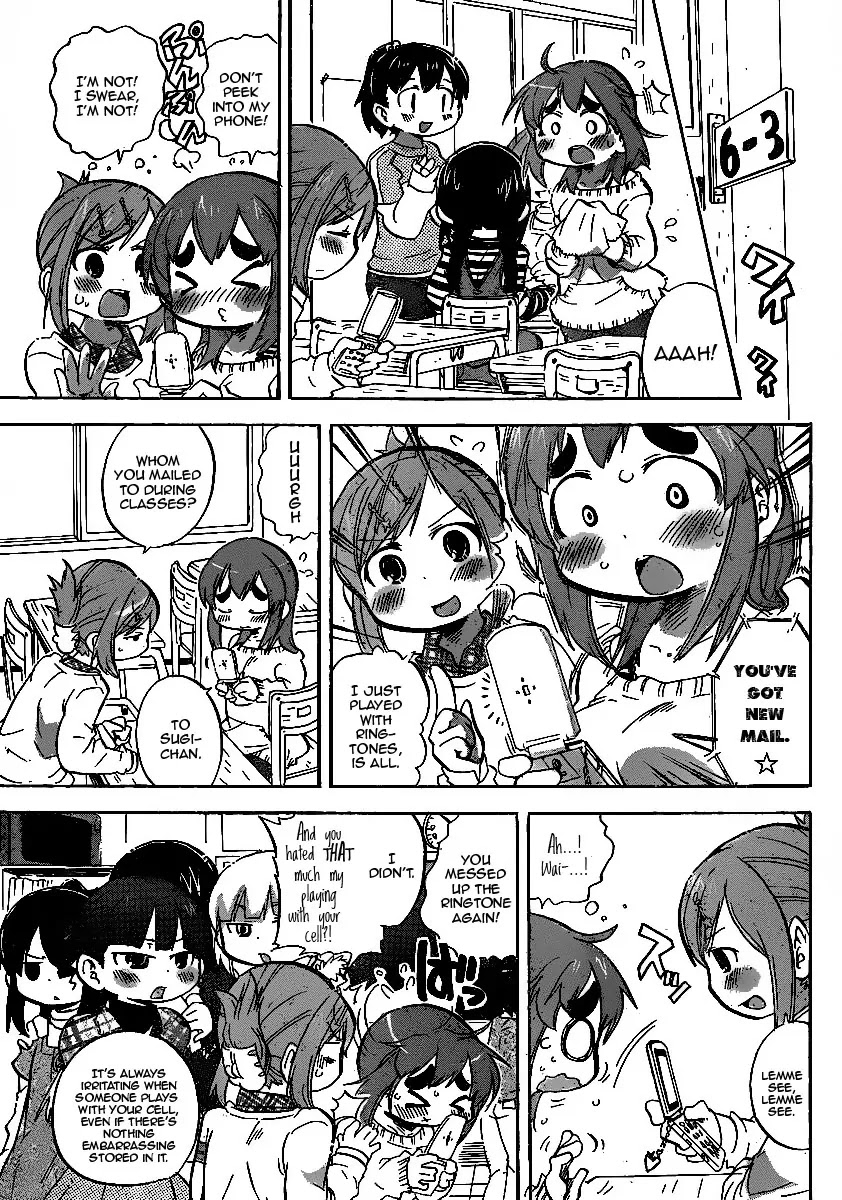 Mitsudomoe Chapter 223 page 4 - Chapter 223: When a Cell Phone Shouldn't Ring