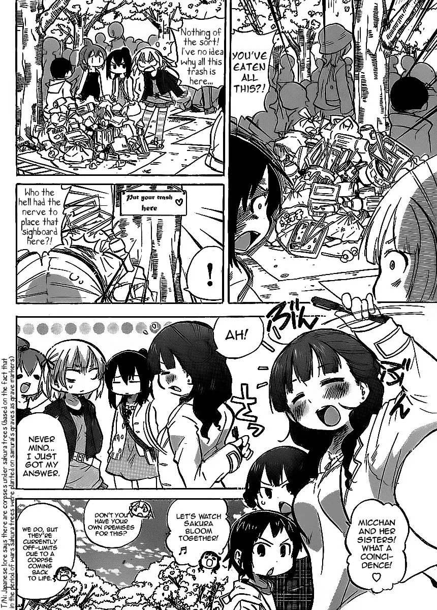 Mitsudomoe Chapter 226 page 2 - Chapter 226: I Will Turn Into a Sakura Tree