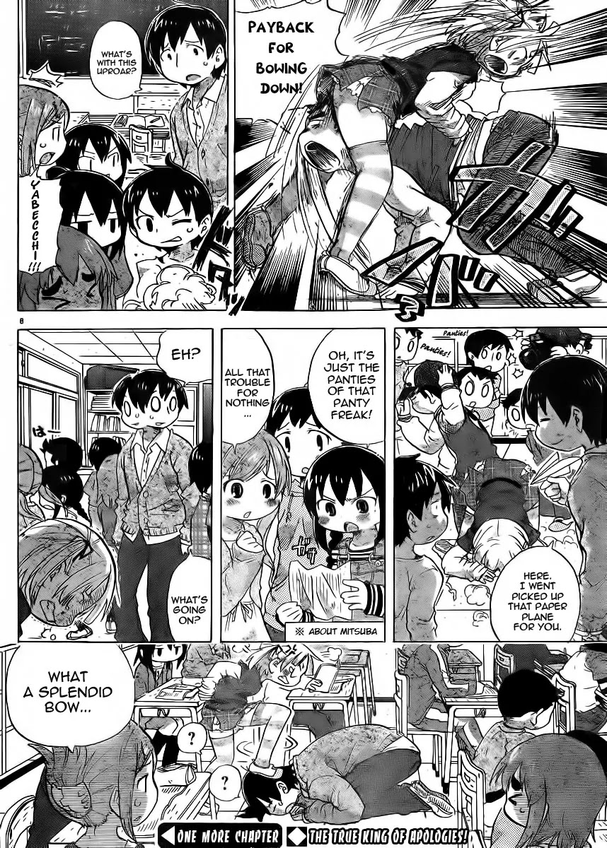 Mitsudomoe Chapter 228 page 10 - Chapter 228: A Fun Way to Apologize to Your Teacher