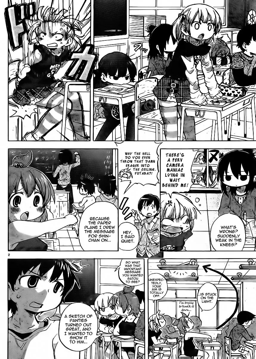 Mitsudomoe Chapter 228 page 4 - Chapter 228: A Fun Way to Apologize to Your Teacher