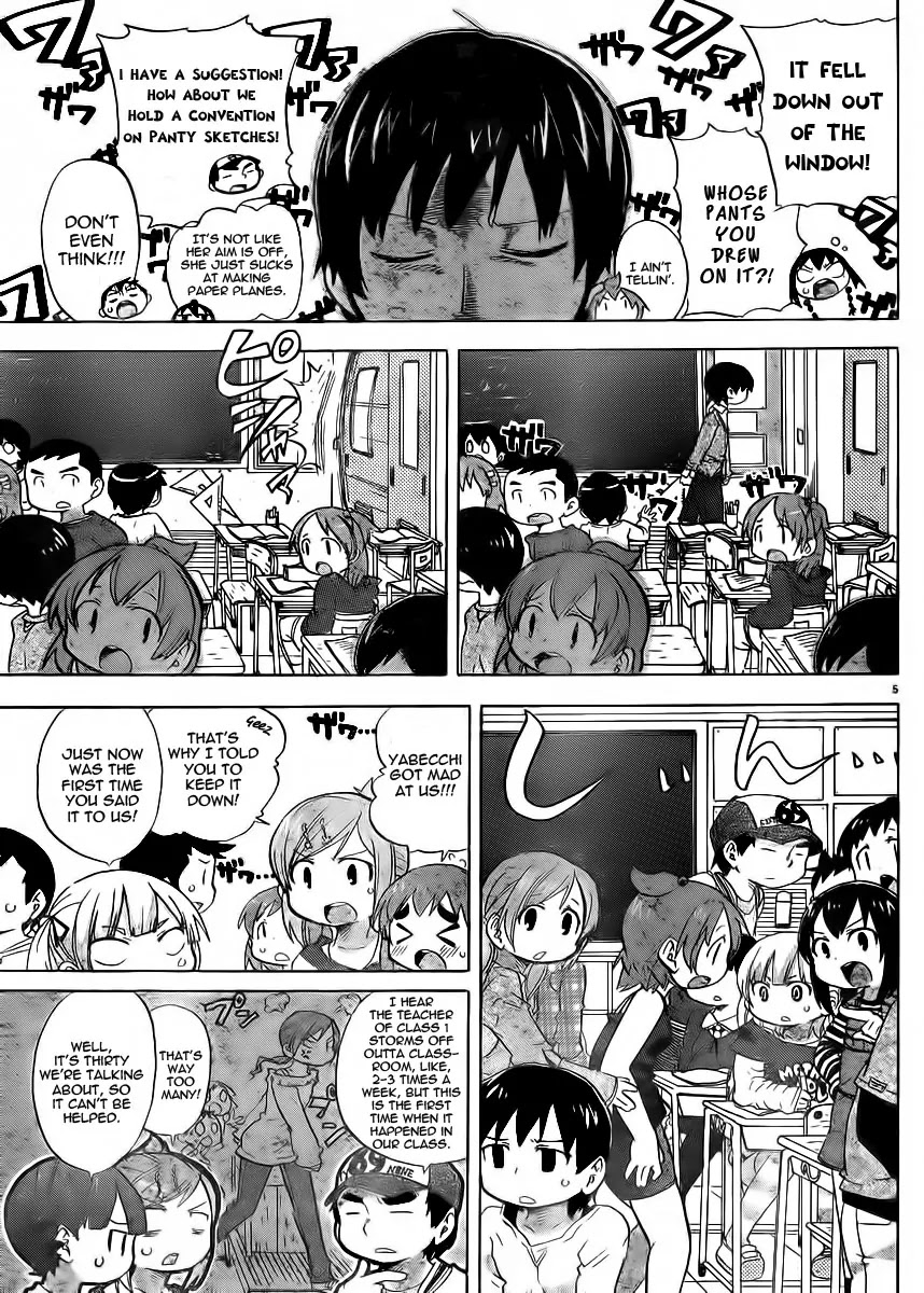 Mitsudomoe Chapter 228 page 7 - Chapter 228: A Fun Way to Apologize to Your Teacher