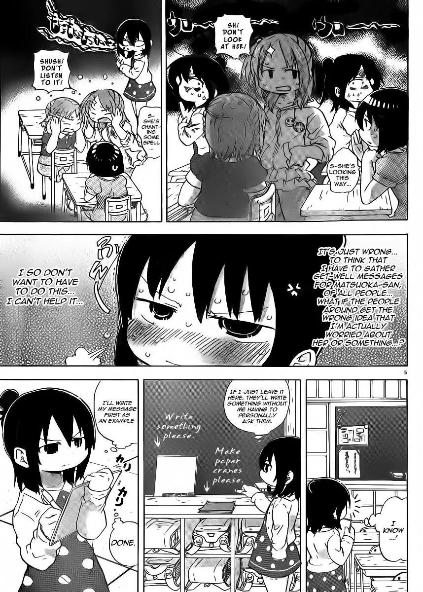 Mitsudomoe Chapter 229 page 5 - Chapter 229: Classroom Full of Messages