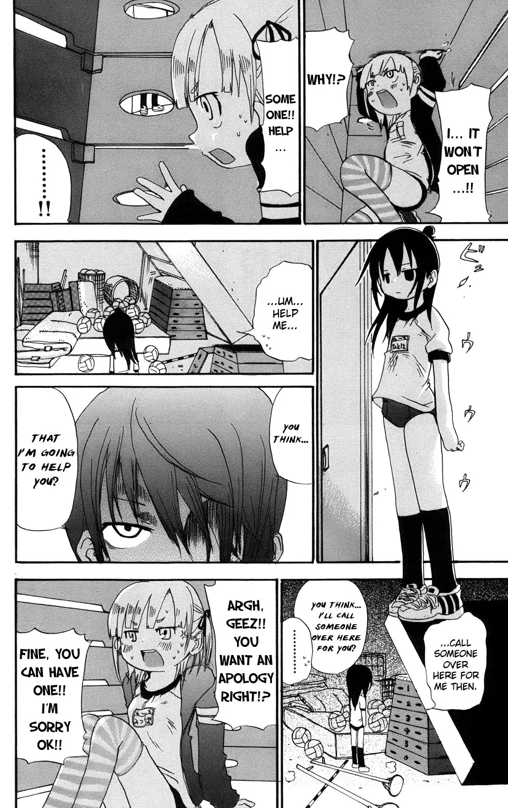 Mitsudomoe Chapter 23 page 4 - Chapter 23: Imprisoned