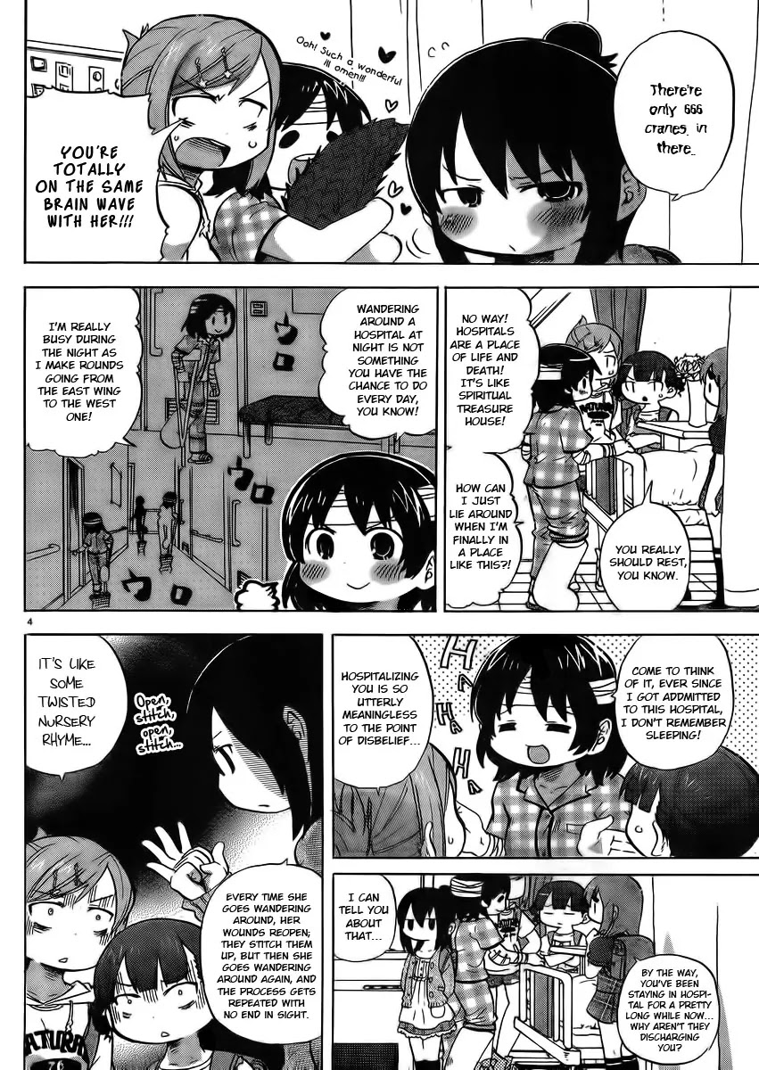 Mitsudomoe Chapter 231 page 4 - Chapter 231: Dubious Visit