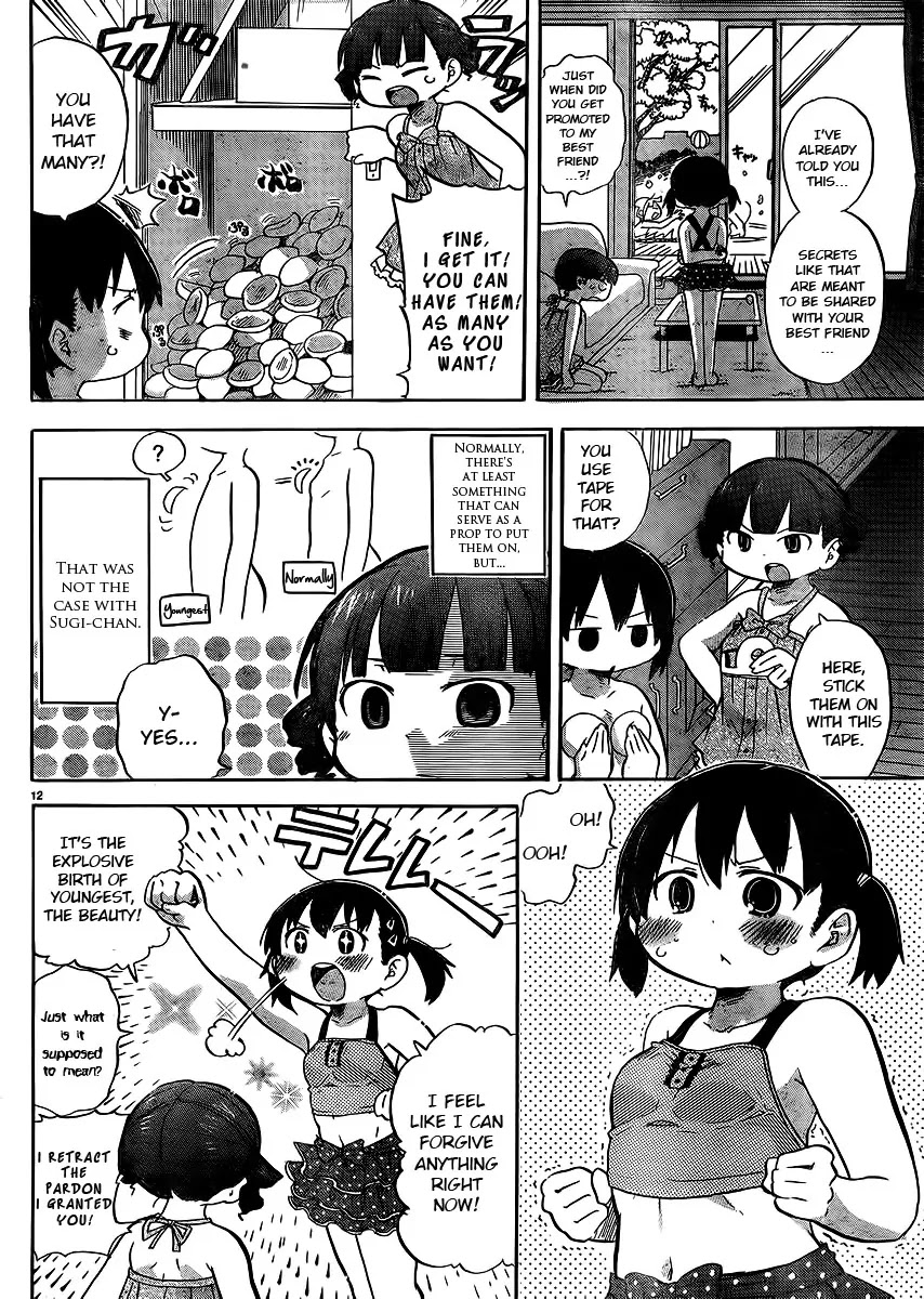 Mitsudomoe Chapter 234 page 4 - Chapter 234 : Let's Draw Breasts