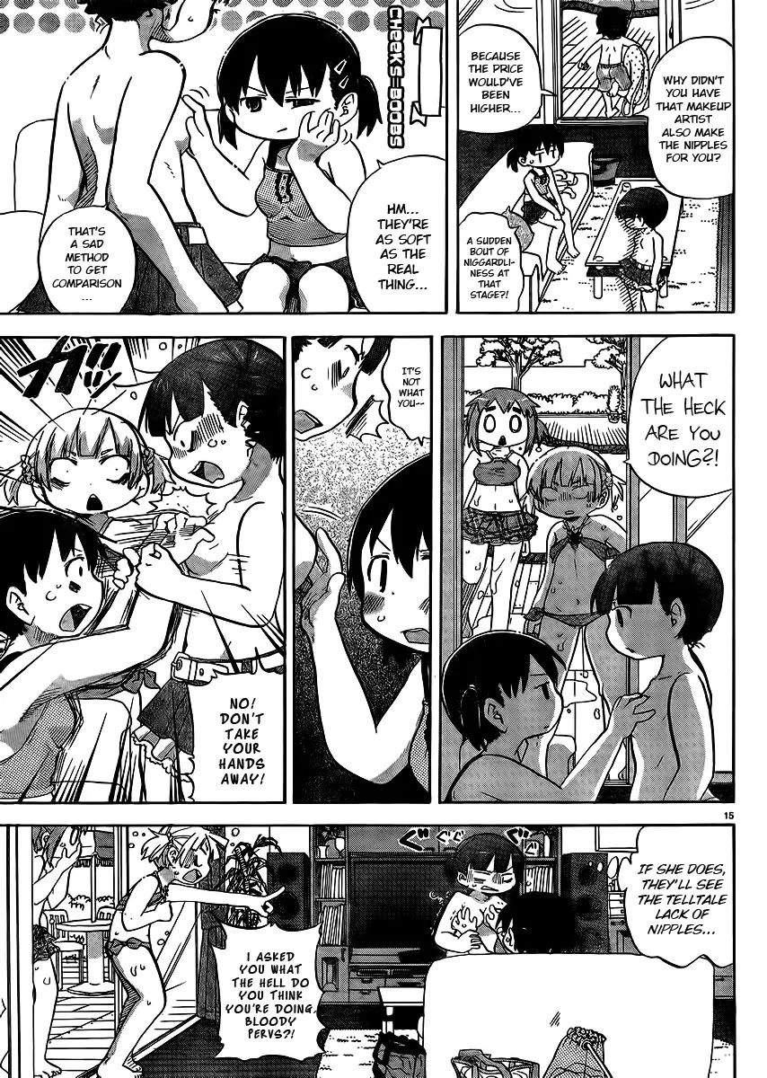 Mitsudomoe Chapter 234 page 7 - Chapter 234 : Let's Draw Breasts