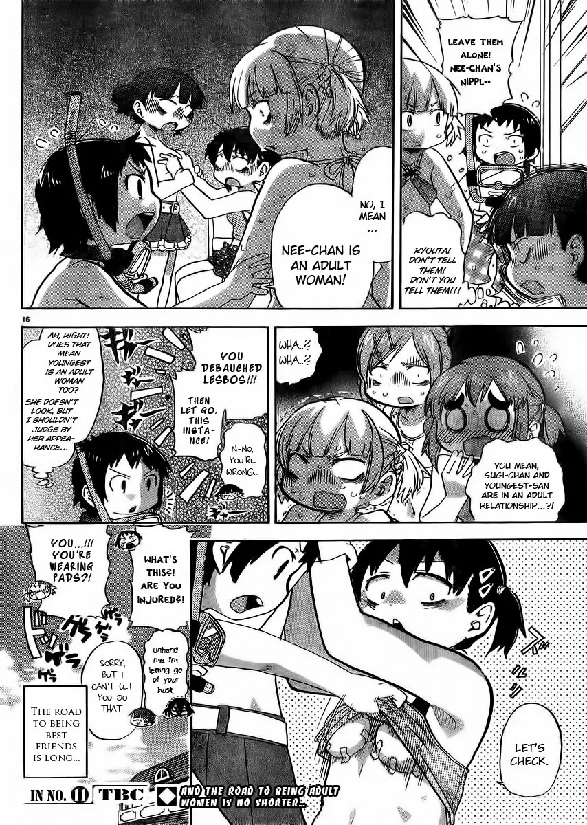 Mitsudomoe Chapter 234 page 8 - Chapter 234 : Let's Draw Breasts