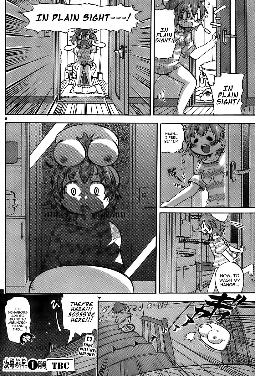 Mitsudomoe Chapter 238 page 8 - Chapter 238: Ghostbusters